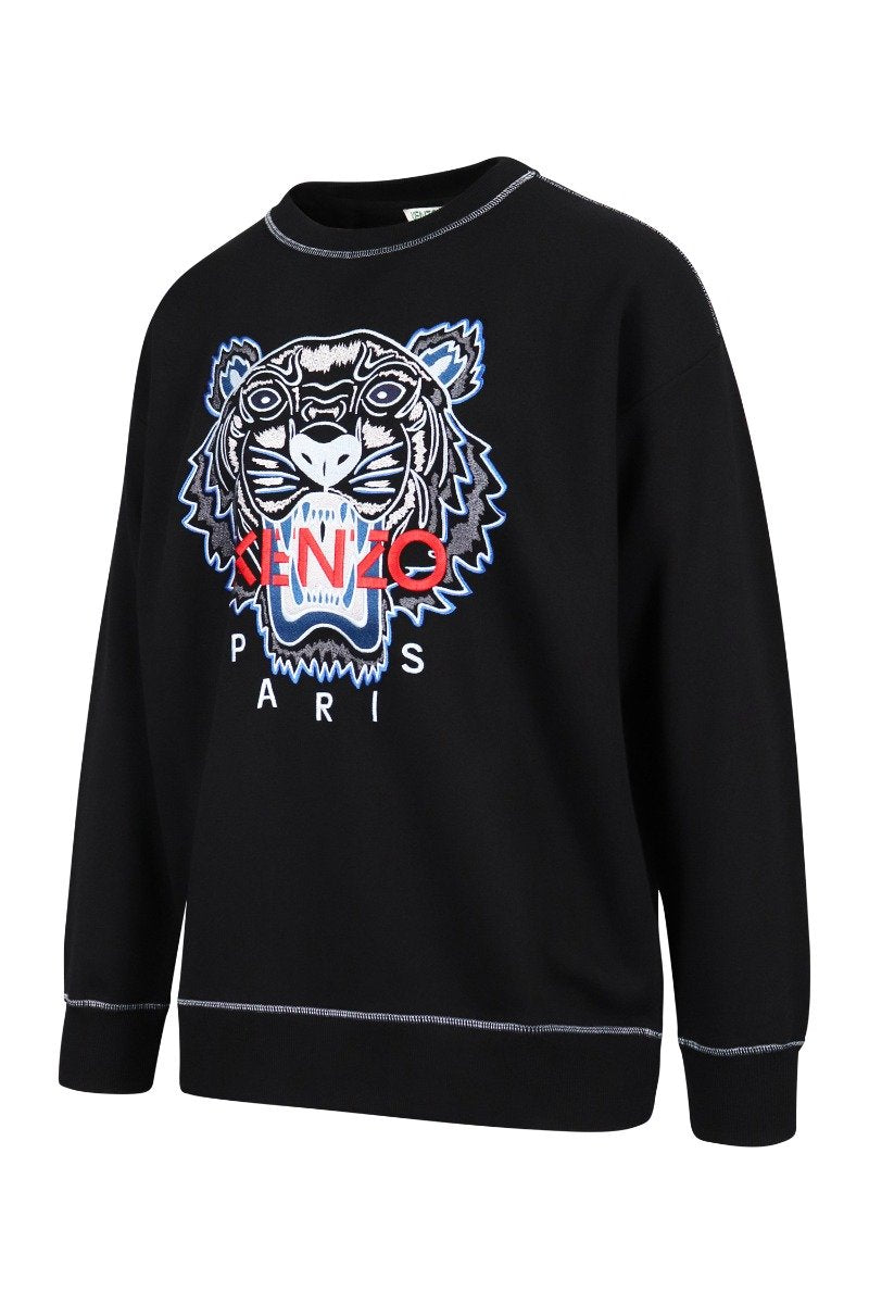 Tiger Sweatshirt Men Fashion Kenzo Paris Cotton Long Sleeve Casual
