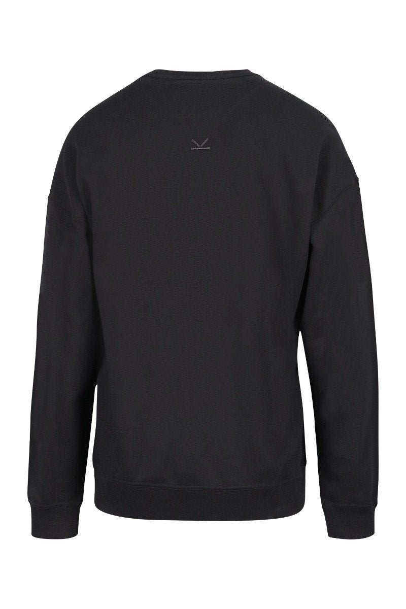 Double Tiger Sweatshirt Crew Neck Embroidery Long Sleeves Unisex Men Women