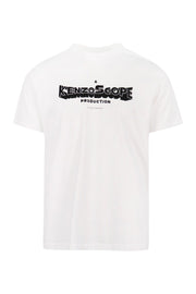 Kenzoscope T-Shirt Men Fashion Kenzo Paris Cotton Short-Sleeve Casual Tee
