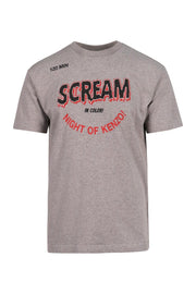 Scream T-Shirt Men Fashion Kenzo Paris Cotton Short-Sleeve Top Casual