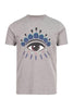 Eye T-shirt Kenzo Paris Short Sleeves Top Unisex Men Women Basic Casual 