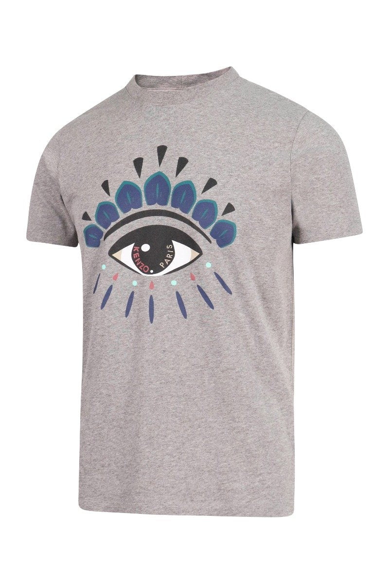 Eye T-shirt Kenzo Paris Short Sleeves Top Unisex Men Women Basic Casual 
