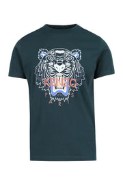 Tiger T-Shirt Kenzo Paris Cotton Short Sleeve Daily Casual Fashion Men