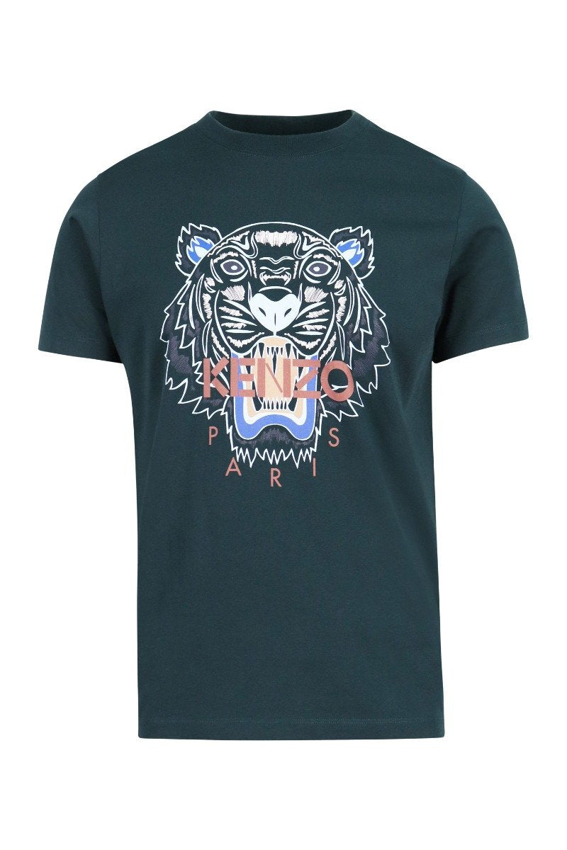 Tiger T-Shirt Kenzo Paris Cotton Short Sleeve Daily Casual Fashion Men