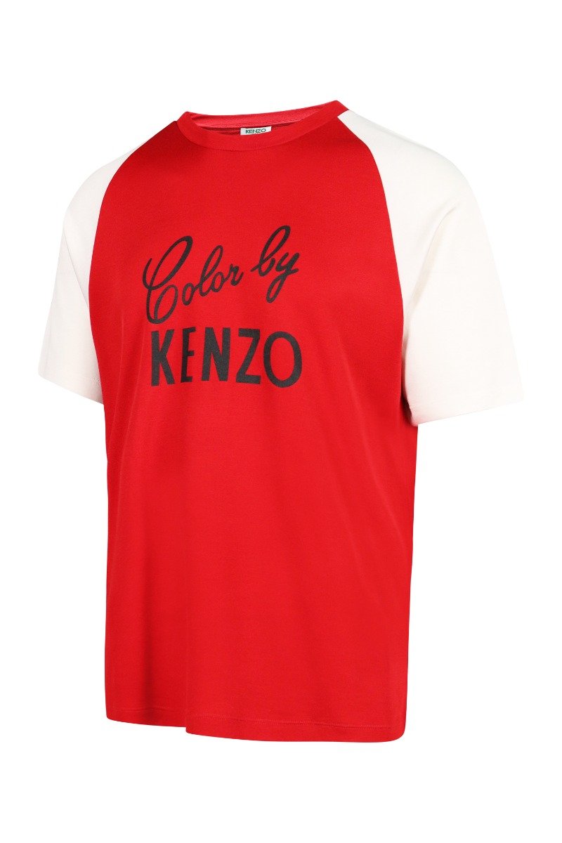 Color By Kenzo T-Shirt Kenzo Paris Long Sleeves Logo Casual Basic Fashion
