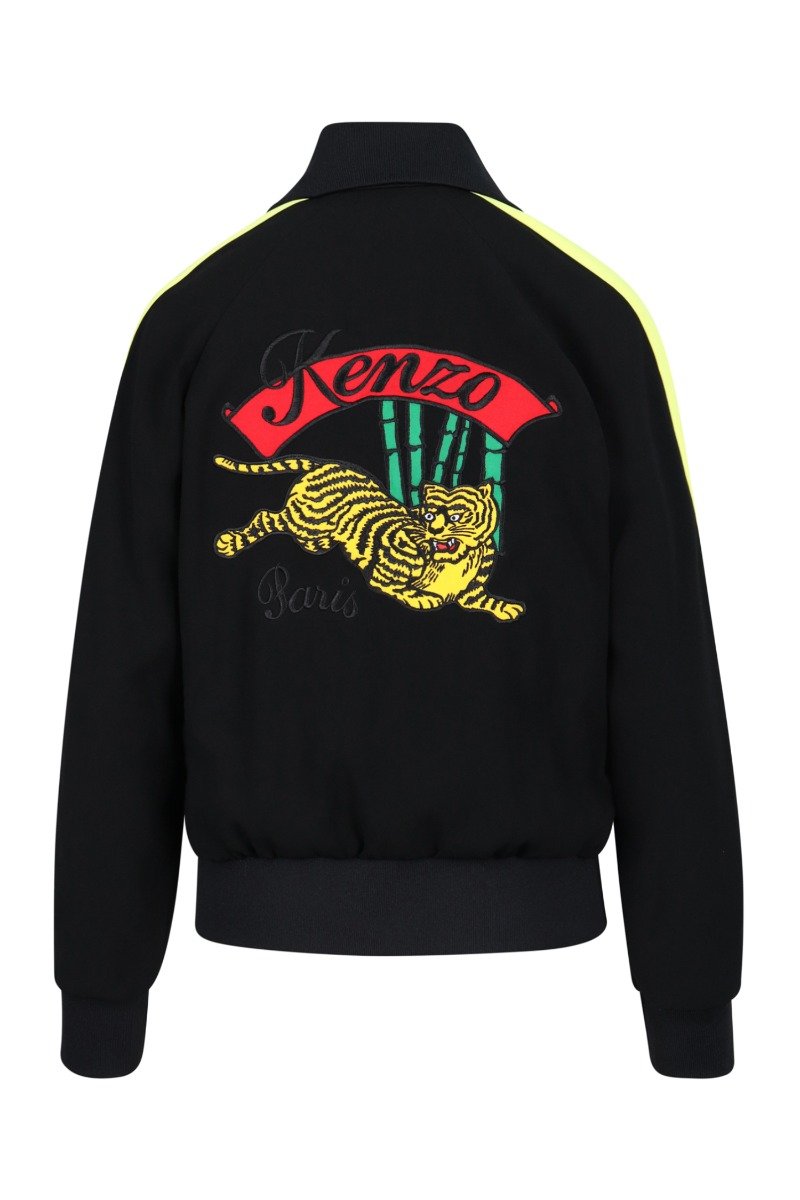 Bamboo Tiger Crepe Jacket