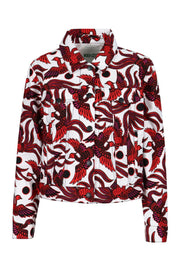 Flying Phoenix Jacket Kenzo Paris Prints Pattern Jacket Outer