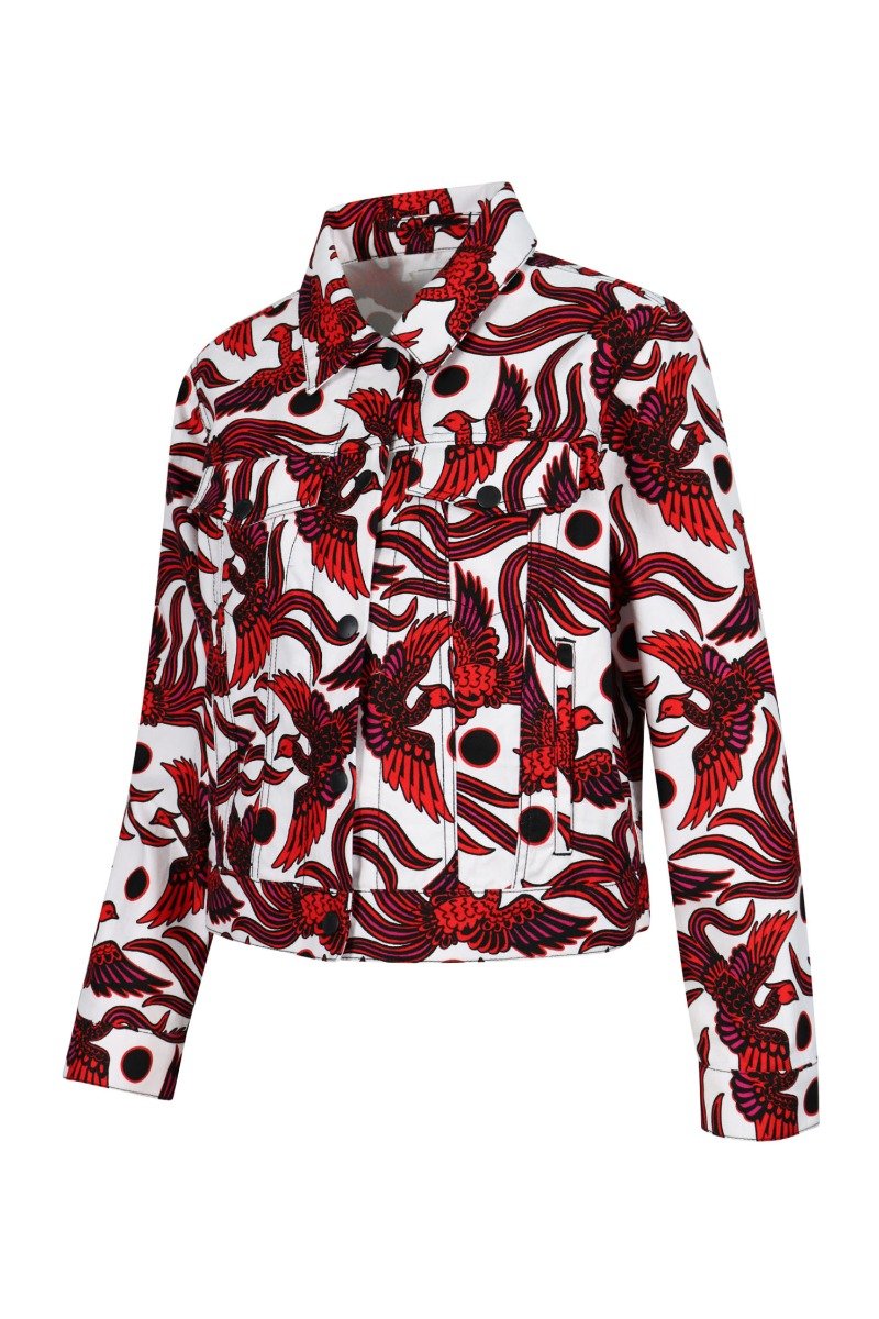 Flying Phoenix Jacket Kenzo Paris Prints Pattern Jacket Outer
