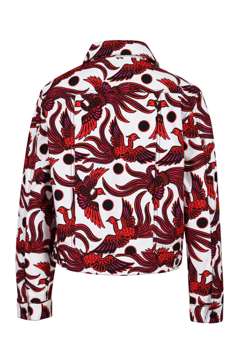 Flying Phoenix Jacket Kenzo Paris Prints Pattern Jacket Outer
