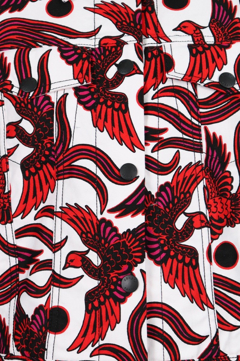 Flying Phoenix Jacket Kenzo Paris Prints Pattern Jacket Outer