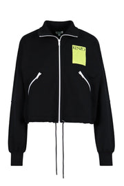 Kenzo Logo Jacket Women Fashion Long-Sleeve Cotton Casual Trendy Outwear Stylish