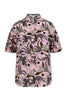 Phoenix Shirt Women Fashion Kenzo Paris Silk Short Sleeve Casual Stylish Top