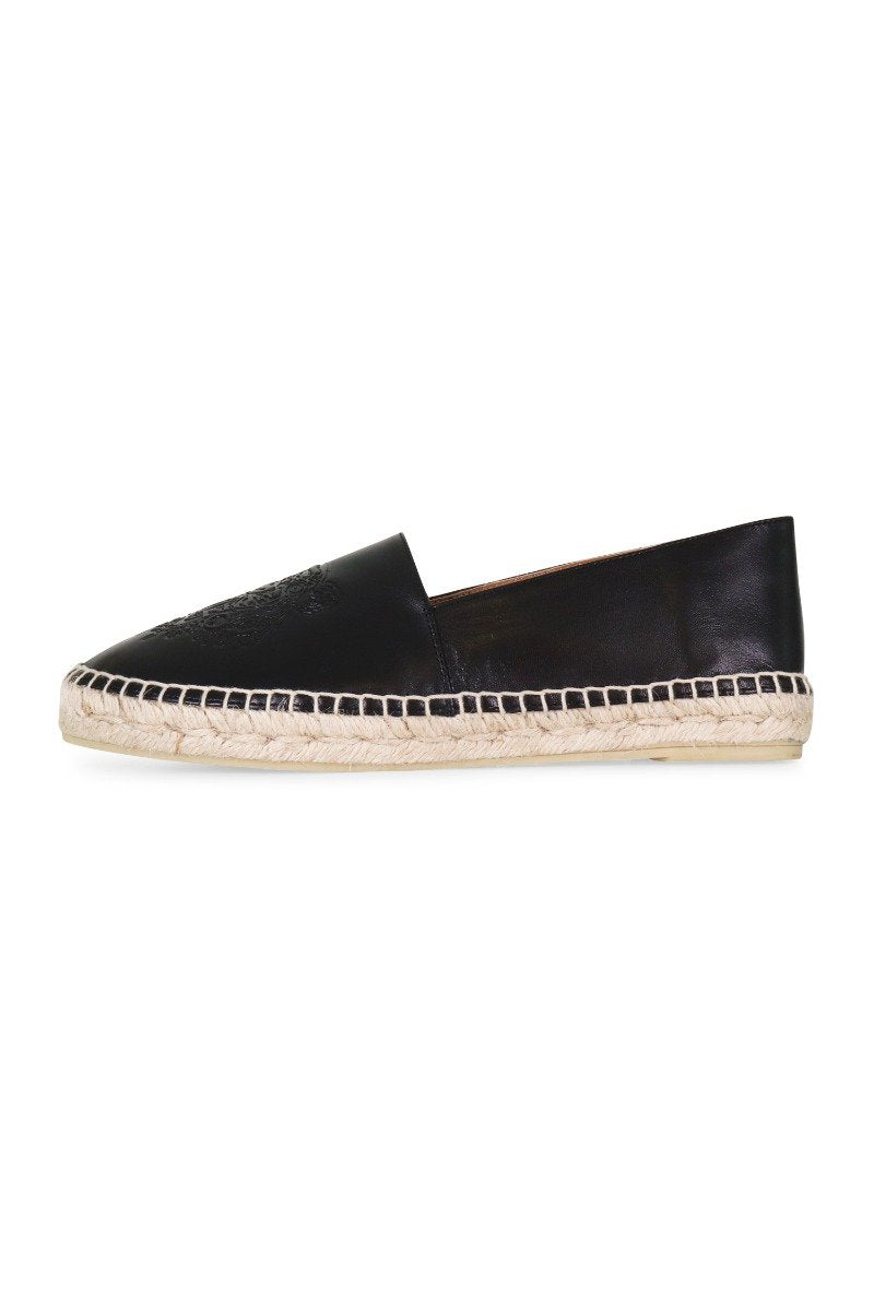 Tiger Espadrille Women Fashion Kenzo Paris Calf Leather Footwear Casual