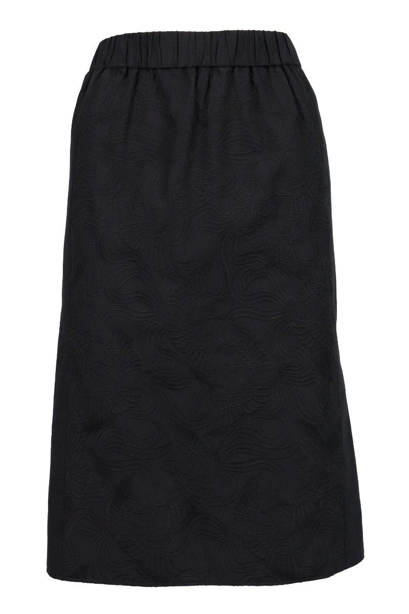 Flying Phoenix Skirt Kenzo Paris Women Skirt Fashion Cotton Chic Style