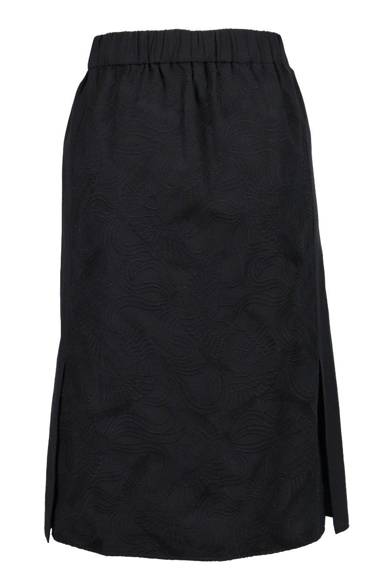 Flying Phoenix Skirt Kenzo Paris Women Skirt Fashion Cotton Chic Style