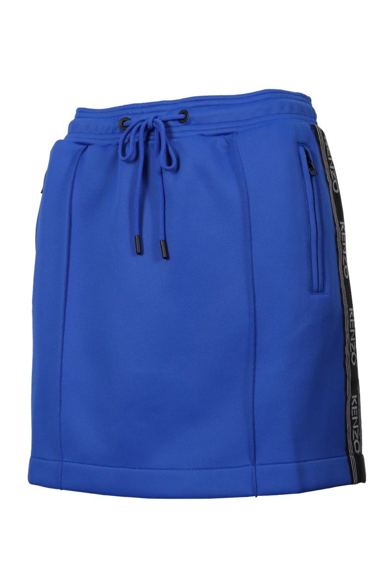 Kenzo Logo Skirt Women Fashion Polyamide-Blend Elastic Sporty Trendy Casual Stylish