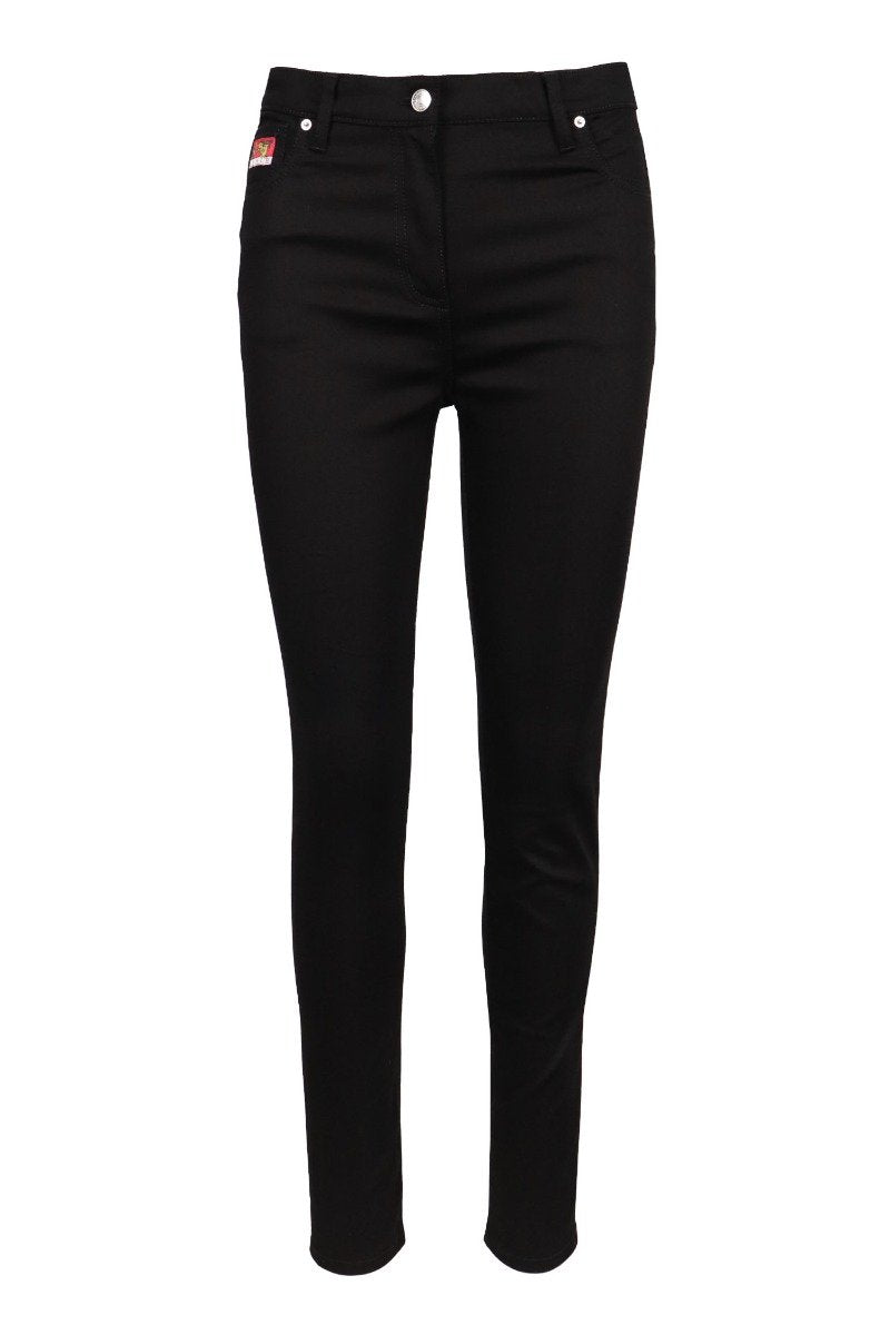Skinny Jeans Women Fashion Kenzo Paris Long Pants Cotton-blend Casual