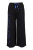 Kenzo Logo Trousers Women Fashion Cotton-Blend Long Pants Casual Loose Sporty