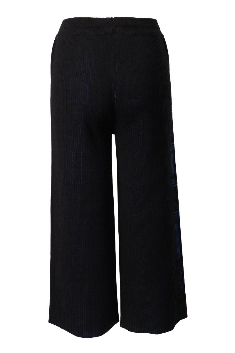 Kenzo Logo Trousers Women Fashion Cotton-Blend Long Pants Casual Loose Sporty