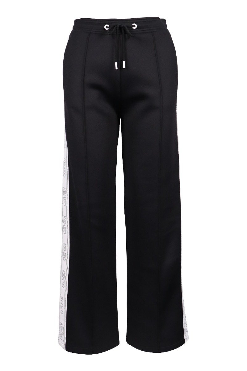 Kenzo Logo Jogging Pant Women Fashion Polyamide-Blend Long Pants Casual Sporty 