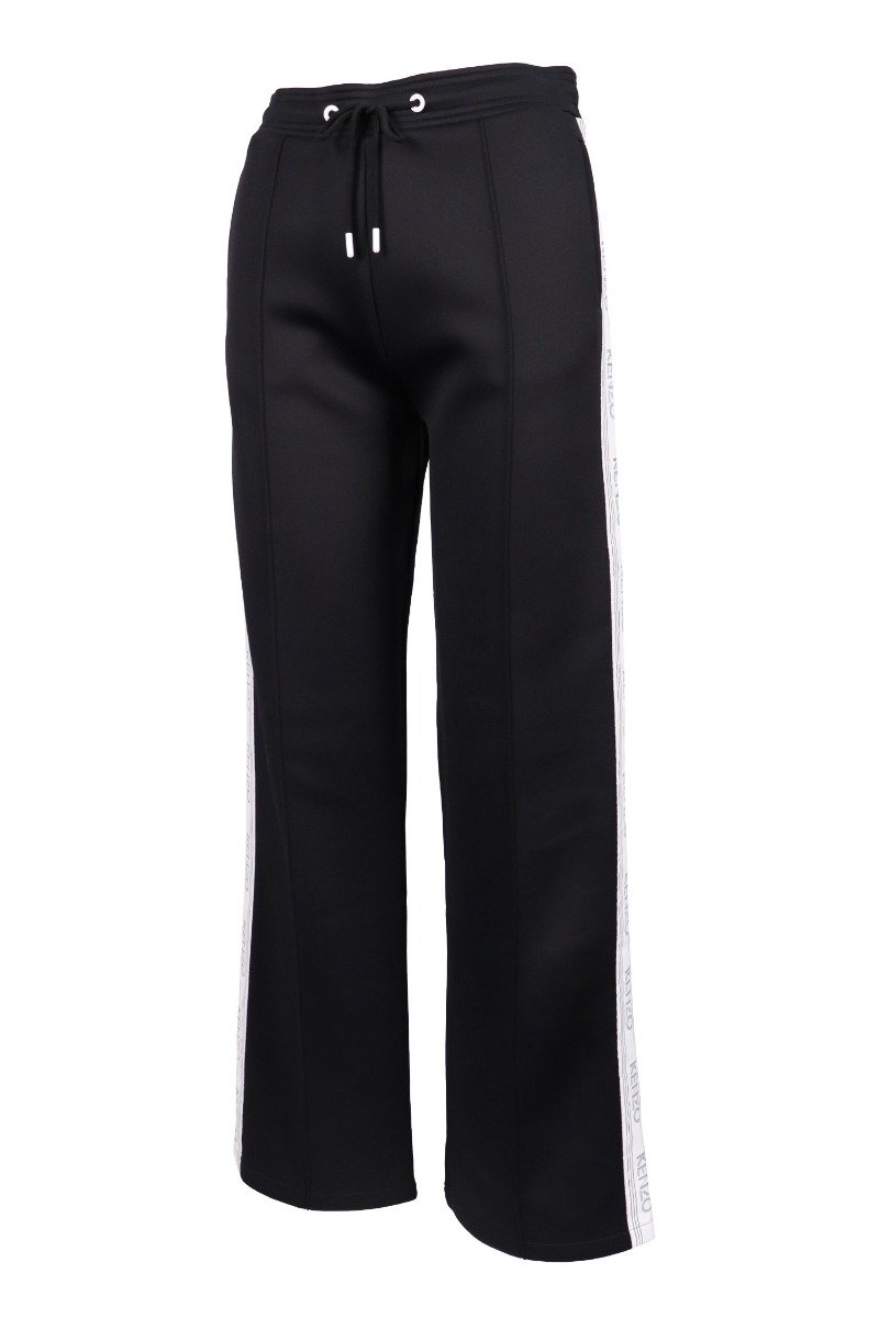 Kenzo Logo Jogging Pant Women Fashion Polyamide-Blend Long Pants Casual Sporty 