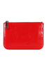 A5 Tiger Clutch Embossed Red Designer Kenzo Paris Fashion