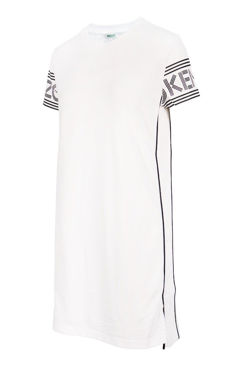 Kenzo Logo T-Shirt Dress Women Fashion Cotton Short-Sleeve Casual Classic Onepiece
