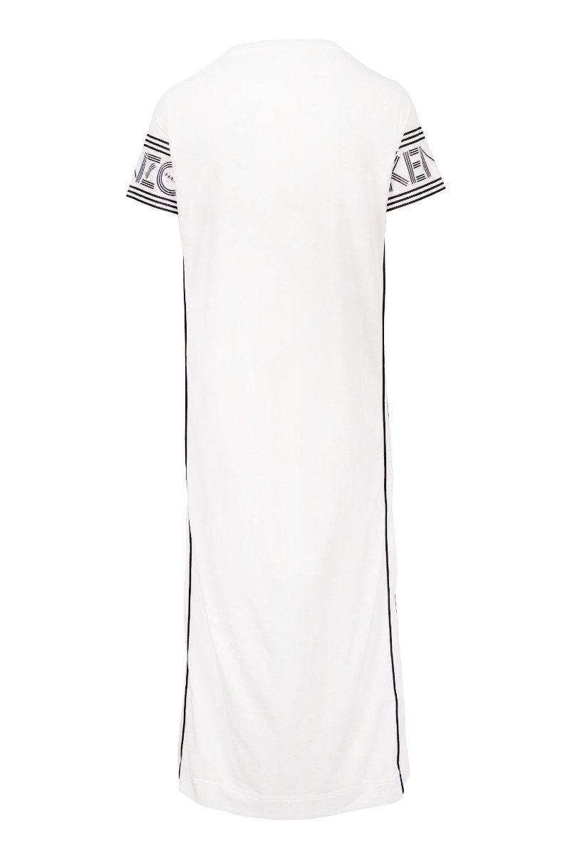 Kenzo Logo T-Shirt Dress Women Fashion Cotton Short-Sleeve Casual Onepiece