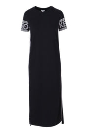 Kenzo Logo T-Shirt Dress Women Fashion Cotton Short-Sleeve Casual Onepiece