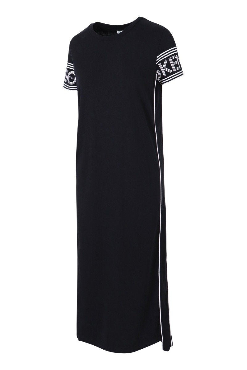 Kenzo Logo T-Shirt Dress Women Fashion Cotton Short-Sleeve Casual Onepiece