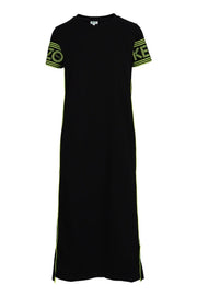 Kenzo Logo T-Shirt Dress Women Fashion Cotton Short-Sleeve Casual Onepiece