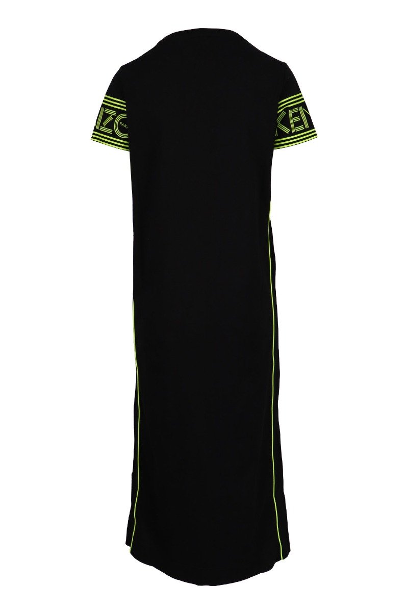 Kenzo Logo T-Shirt Dress Women Fashion Cotton Short-Sleeve Casual Onepiece
