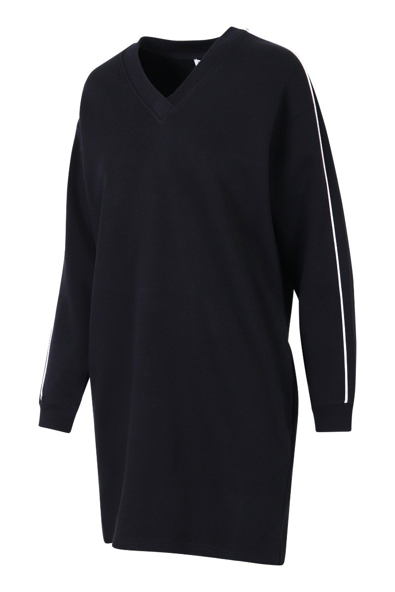 Kenzo Paris Sweatshirt Dress Women Fashion Cotton Long-Sleeve Casual Onepiece
