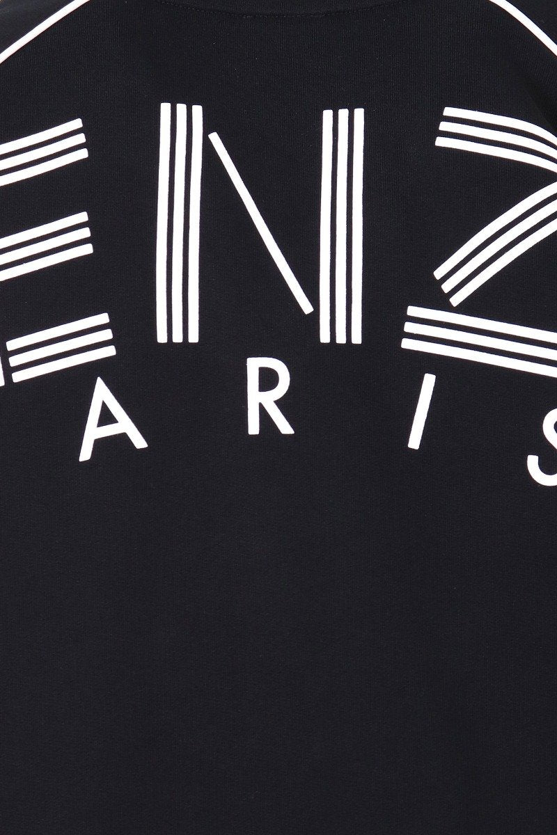 Kenzo Paris Sweatshirt Dress Women Fashion Cotton Long-Sleeve Casual Onepiece