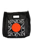 Square Logo Tote Bag Women Fashion Kenzo Paris Polyester Style Handbag