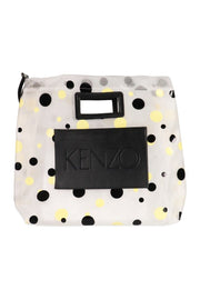 Polka Dots Tote Bag Women Fashion Kenzo Paris Polyester Semi-Transparent Trendy Stylish Accessories