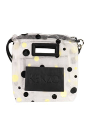 Polka Dots Tote Bag Women Fashion Kenzo Paris Polyester Transparent Trendy Stylish Accessories