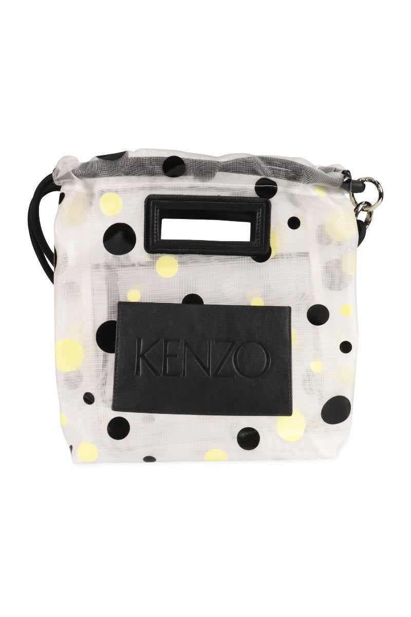 Polka Dots Tote Bag Women Fashion Kenzo Paris Polyester Transparent Trendy Stylish Accessories