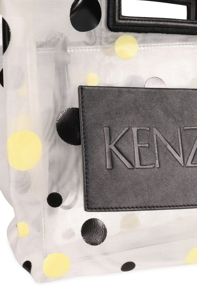 Polka Dots Tote Bag Women Fashion Kenzo Paris Polyester Transparent Trendy Stylish Accessories