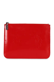 A4 Tiger Clutch Red Kenzo Paris Fashion Designer Brand Women Embossed Party Casual Chic