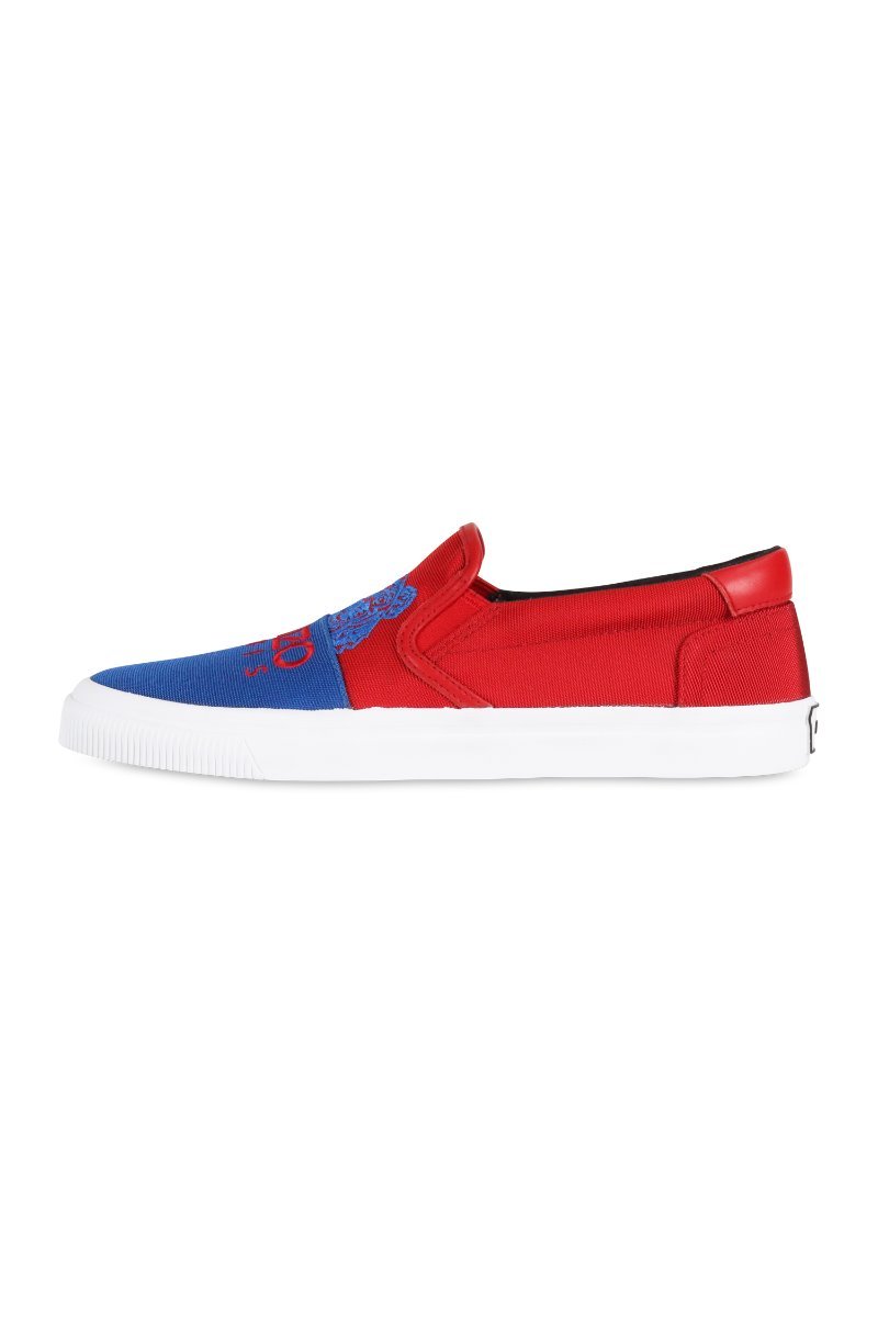 Tiger Slip-On Sneaker Polyester Casual Stylish Women Fashion Kenzo Paris 