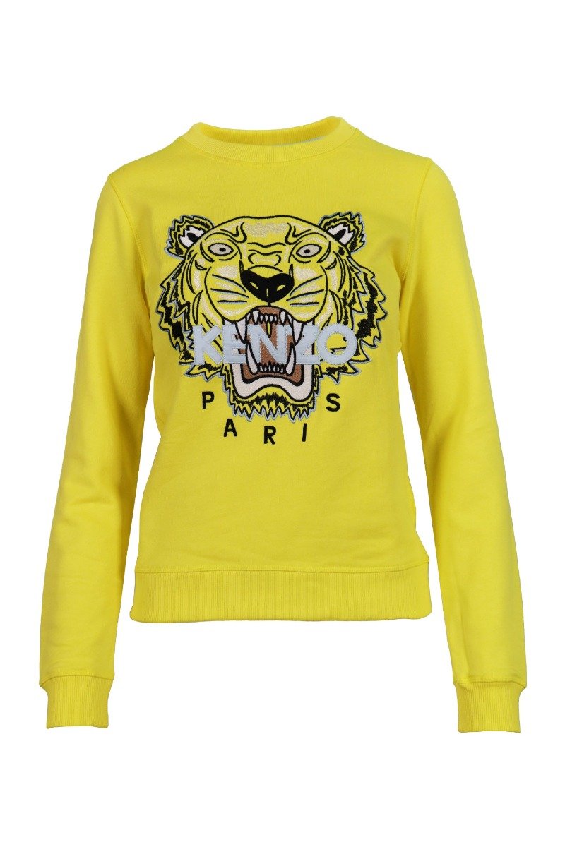 Tiger Sweatshirt Women Fashion Kenzo Paris Cotton Long Sleeve Casual