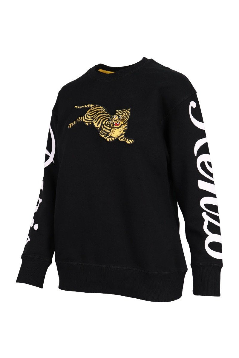 Jumping Tiger Sweatshirt Kenzo Sweatshirt Cotton Crew Neck Casual