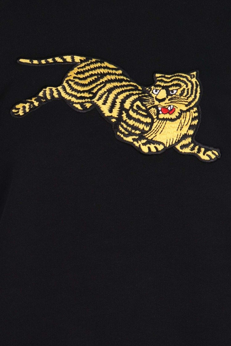 Jumping Tiger Sweatshirt Kenzo Sweatshirt Cotton Crew Neck Casual