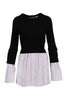 Double Layer Top Cotton Women Fashion Casual Formal