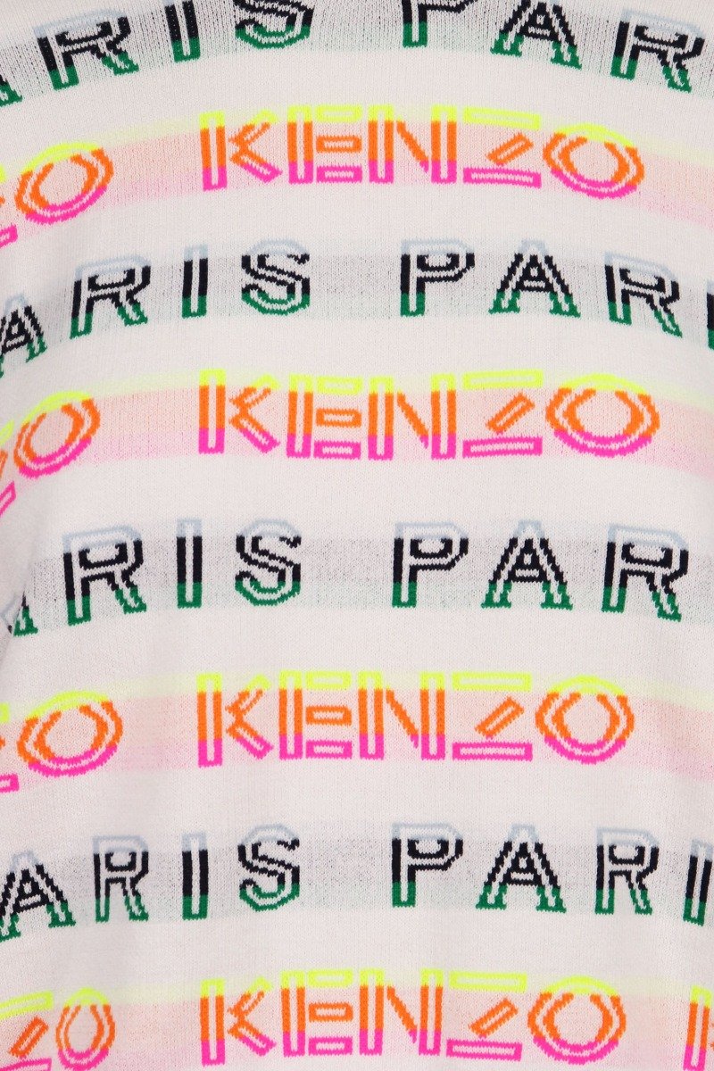Kenzo Paris Sweater Women Fashion Long-Sleeve Cotton-Blend Casual Trendy 