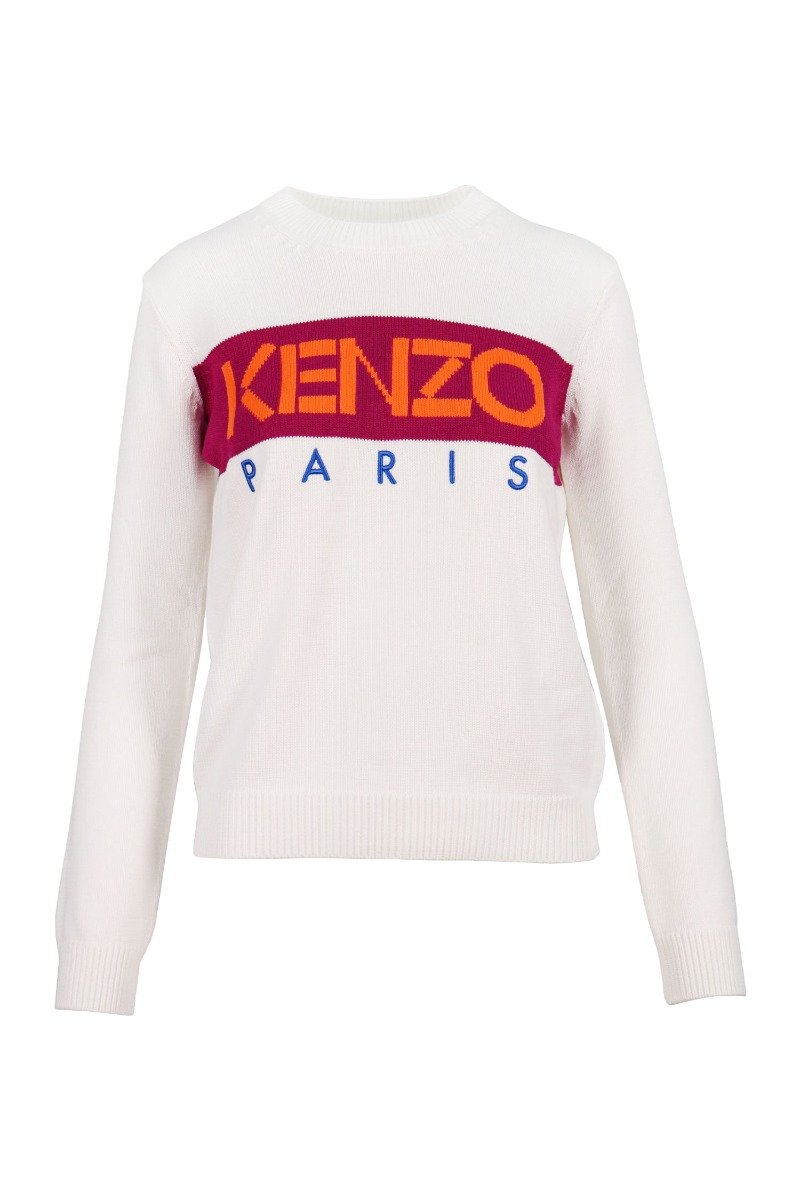 Kenzo Paris Sweater Women Fashion Long-Sleeve Cotton Casual Trendy 