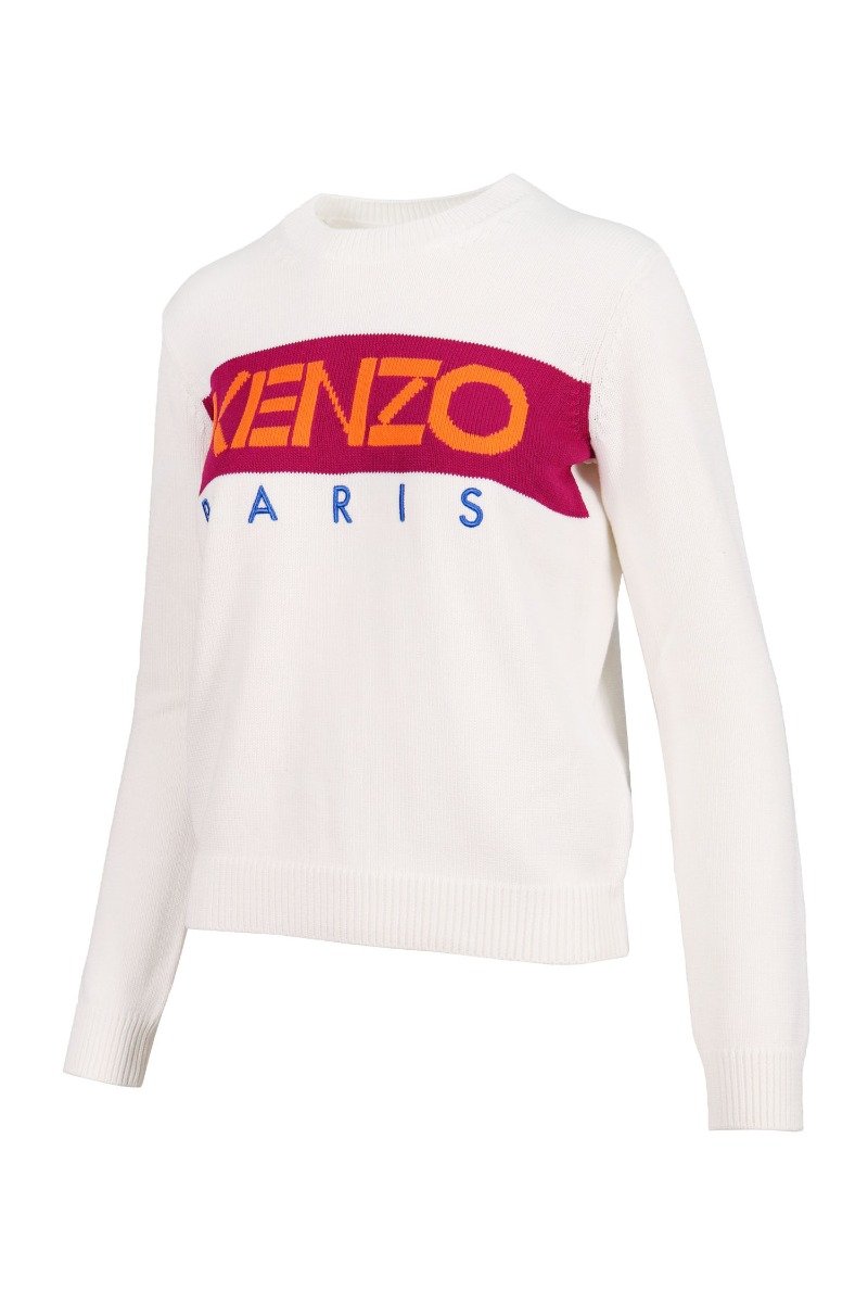 Kenzo Paris Sweater Women Fashion Long-Sleeve Cotton Casual Trendy 