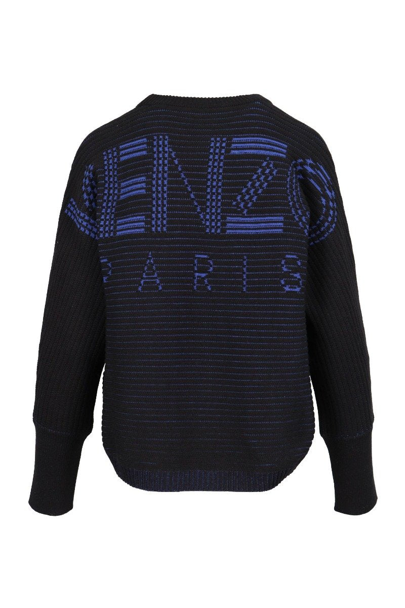 Kenzo Paris Sweater Women Fashion Long-Sleeve Cotton-Blend Casual Trendy 