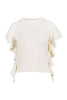Ruffled Top Women Fashion Kenzo Paris Cotton-blend Sleeveless Mature Designed